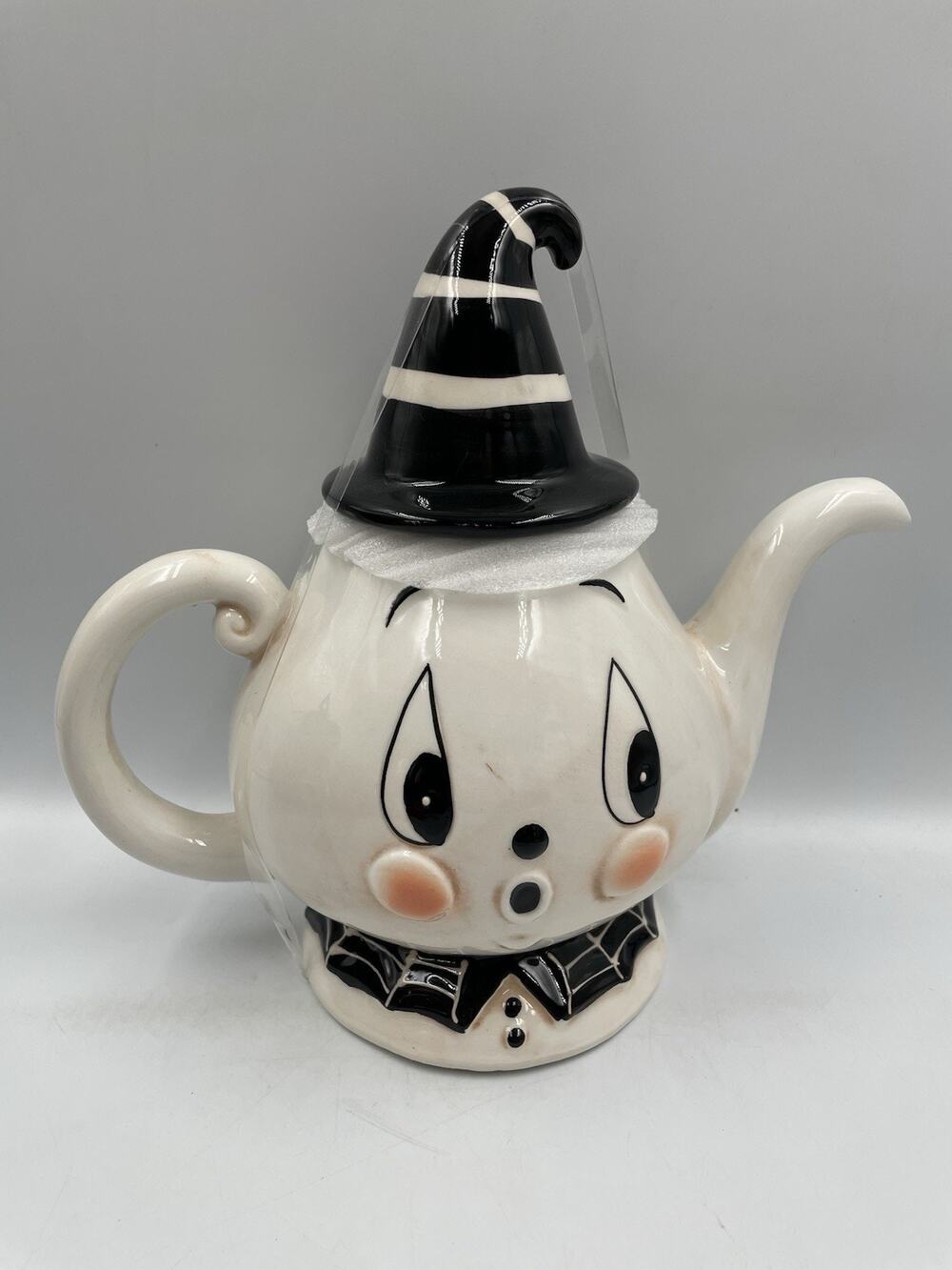 RARE Johanna Parker Halloween Ghost Teapot Gus Collectible 2026 NEW